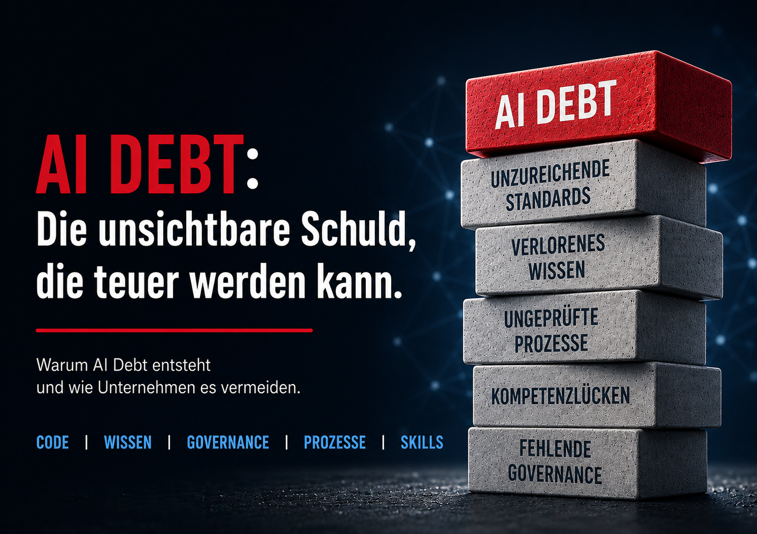 AI Debt: Wenn KI heute Zeit spart und morgen Arbeit verursacht